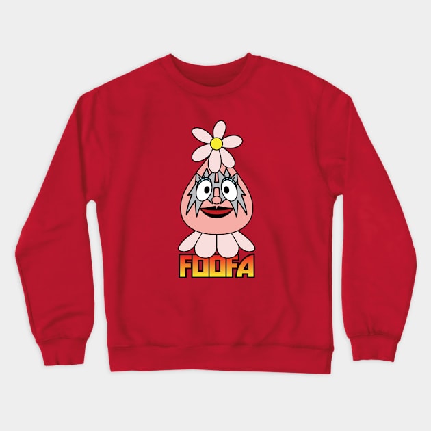 Space Foofa Crewneck Sweatshirt by tenaciousva